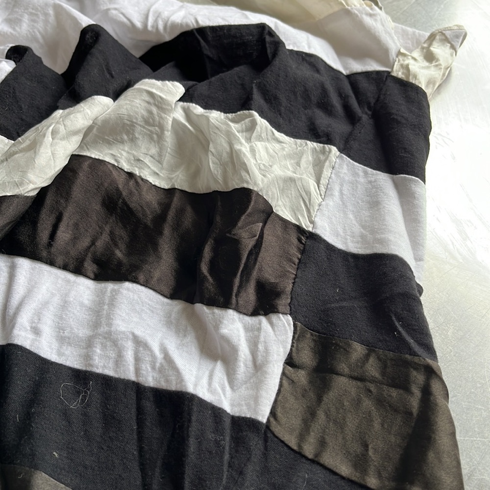 Multiple material tunic - Picture 4 of 4
